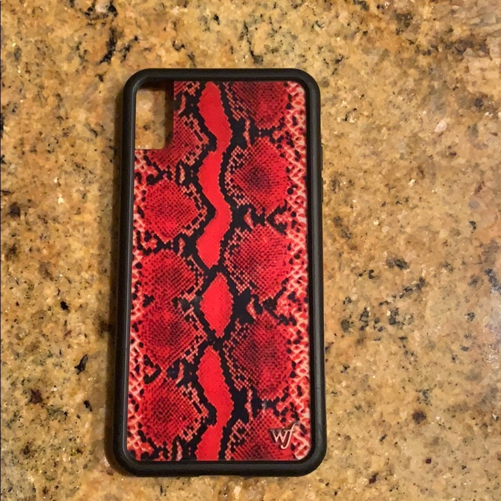 iphone xs max snakeskin phone case